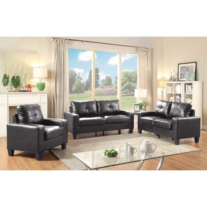 Track Arm Loveseat with Pocket Coil Comfort - Multiple Colors