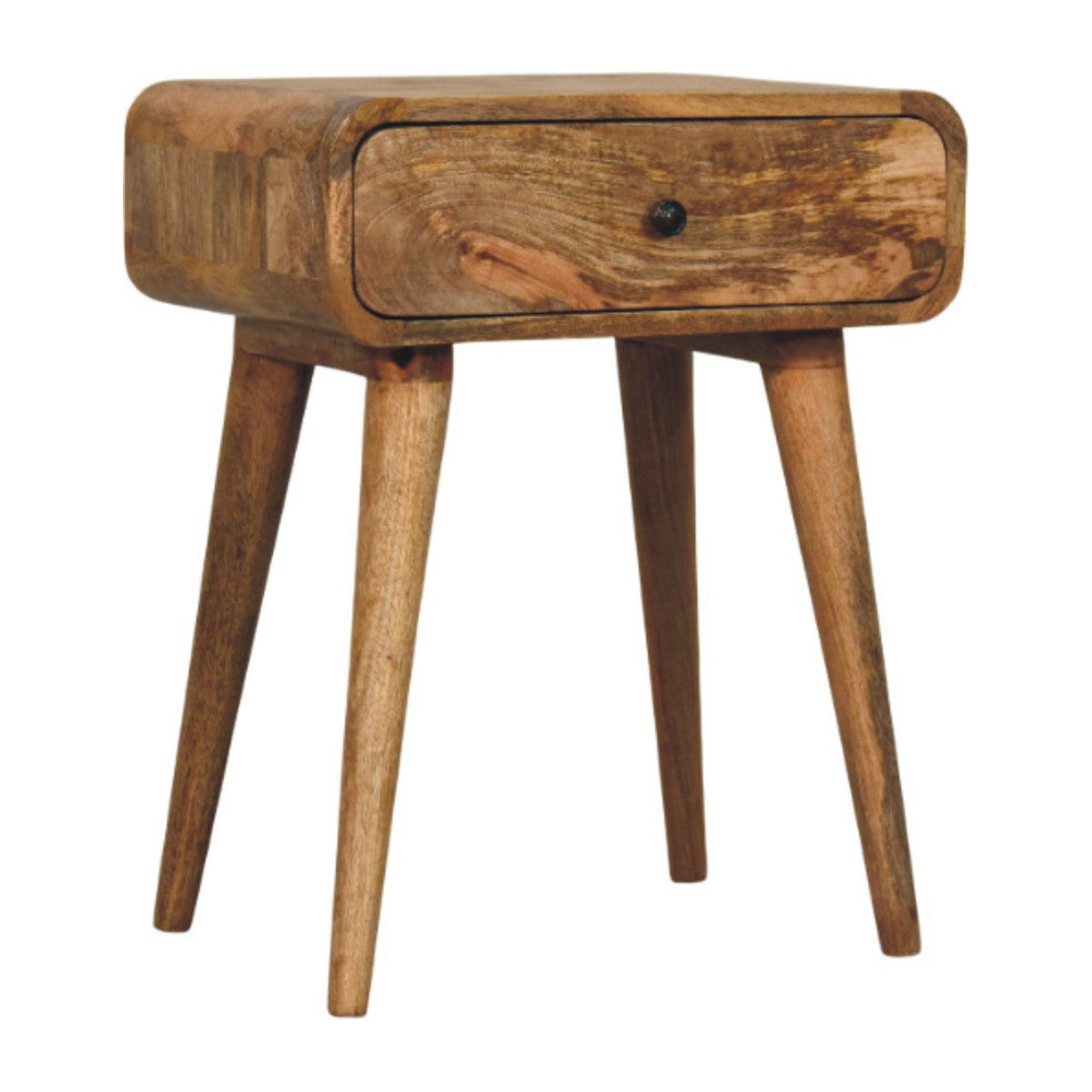 Solid Wood Avora Nightstand with 1-Drawer - Oak-ish