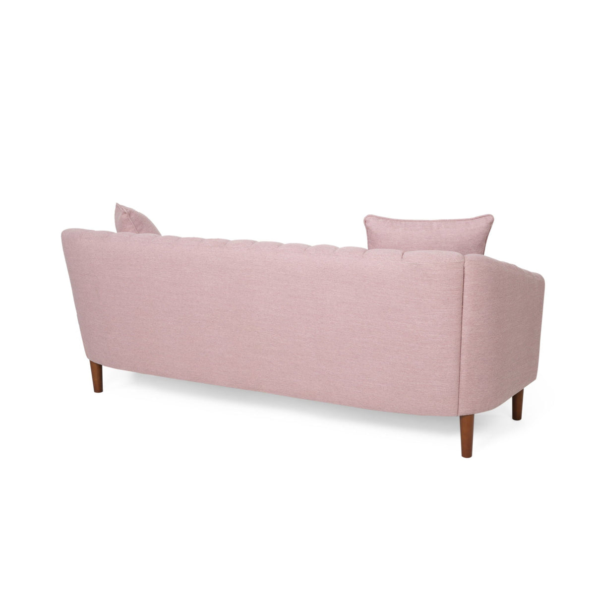 Contemporary 3 Seater Sofa with Button Tufted Accents - Dark Green or Beige