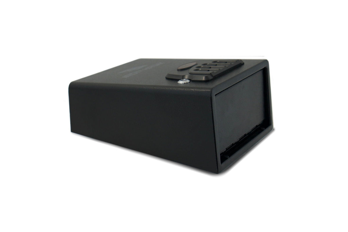 Compact Quick Access Vault with Durable Steel Construction - Black