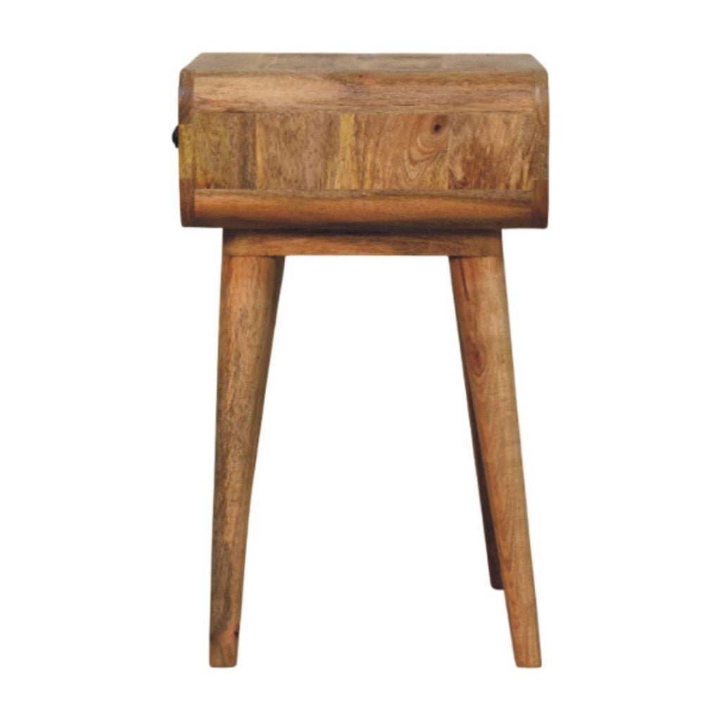 Solid Wood Avora Nightstand with 1-Drawer - Oak-ish