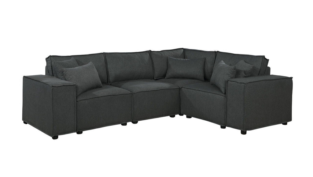 Melrose Modular Sectional Sofa With Ottoman
