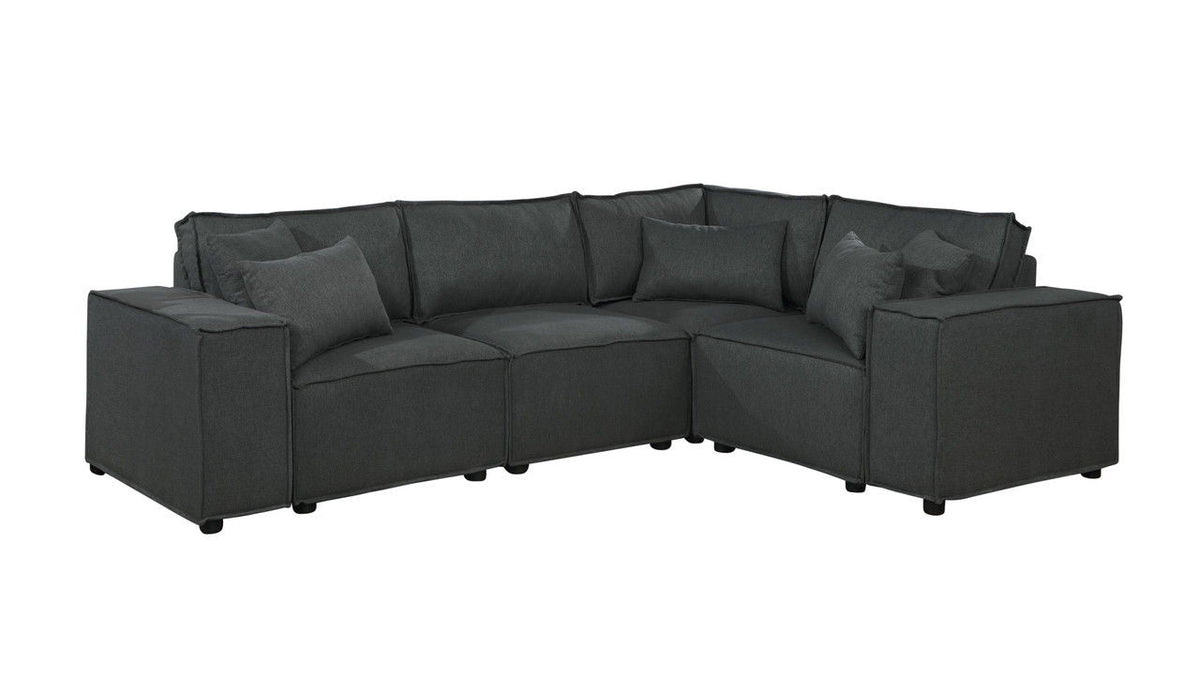 Melrose Modular Sectional Sofa With Ottoman