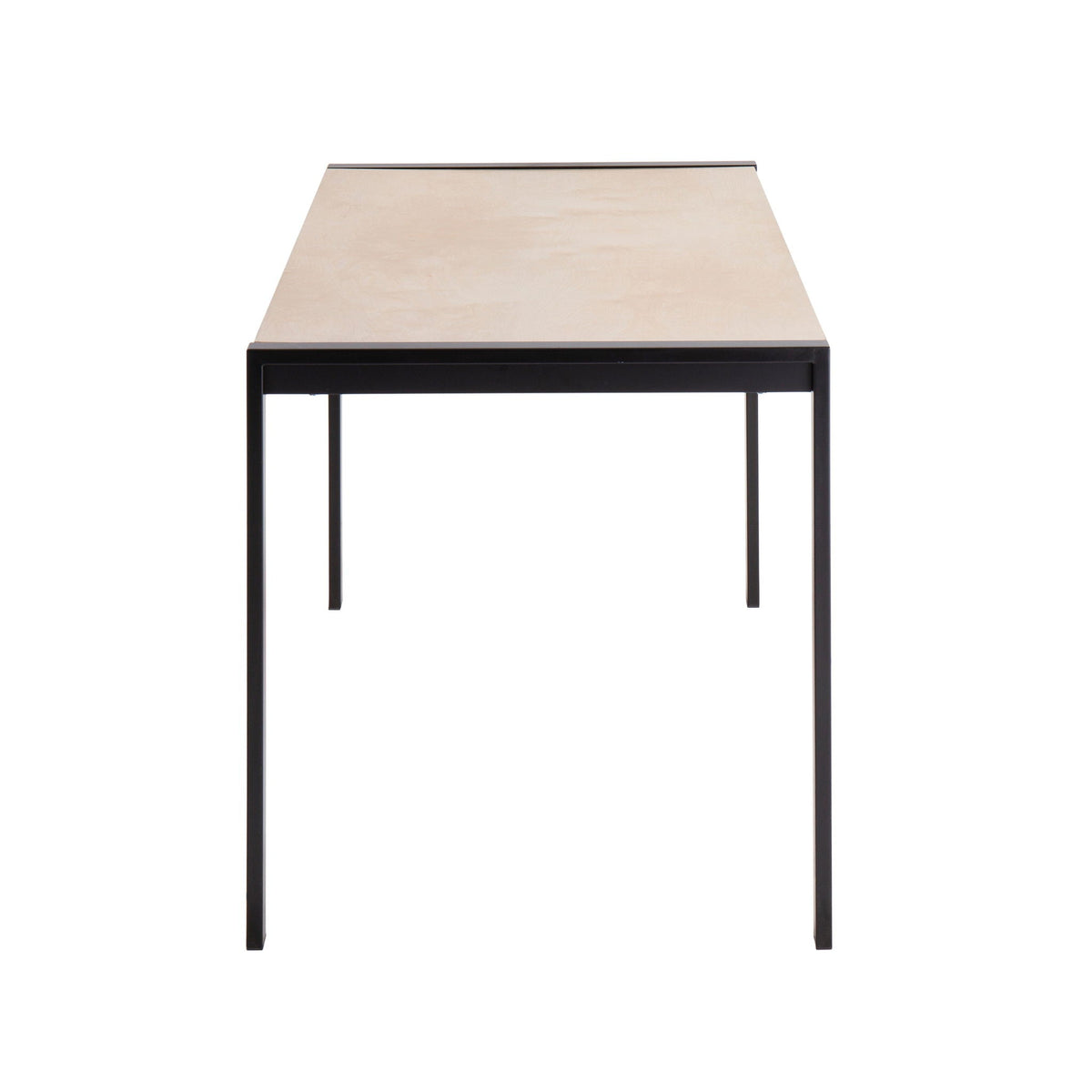 Fuji Modern Dining Table with Glass or Wood Top - Multiple Colors