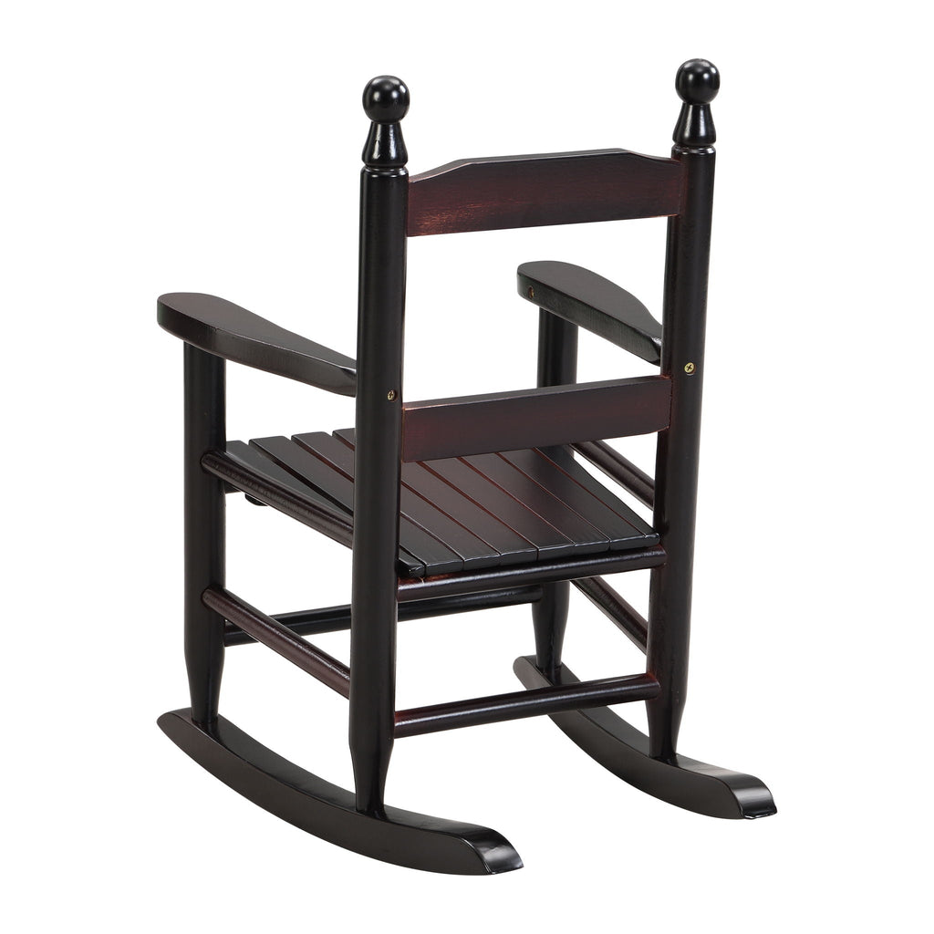 Children's Rocking Chair with Sturdy Populus Wood Frame - Multiple Colors