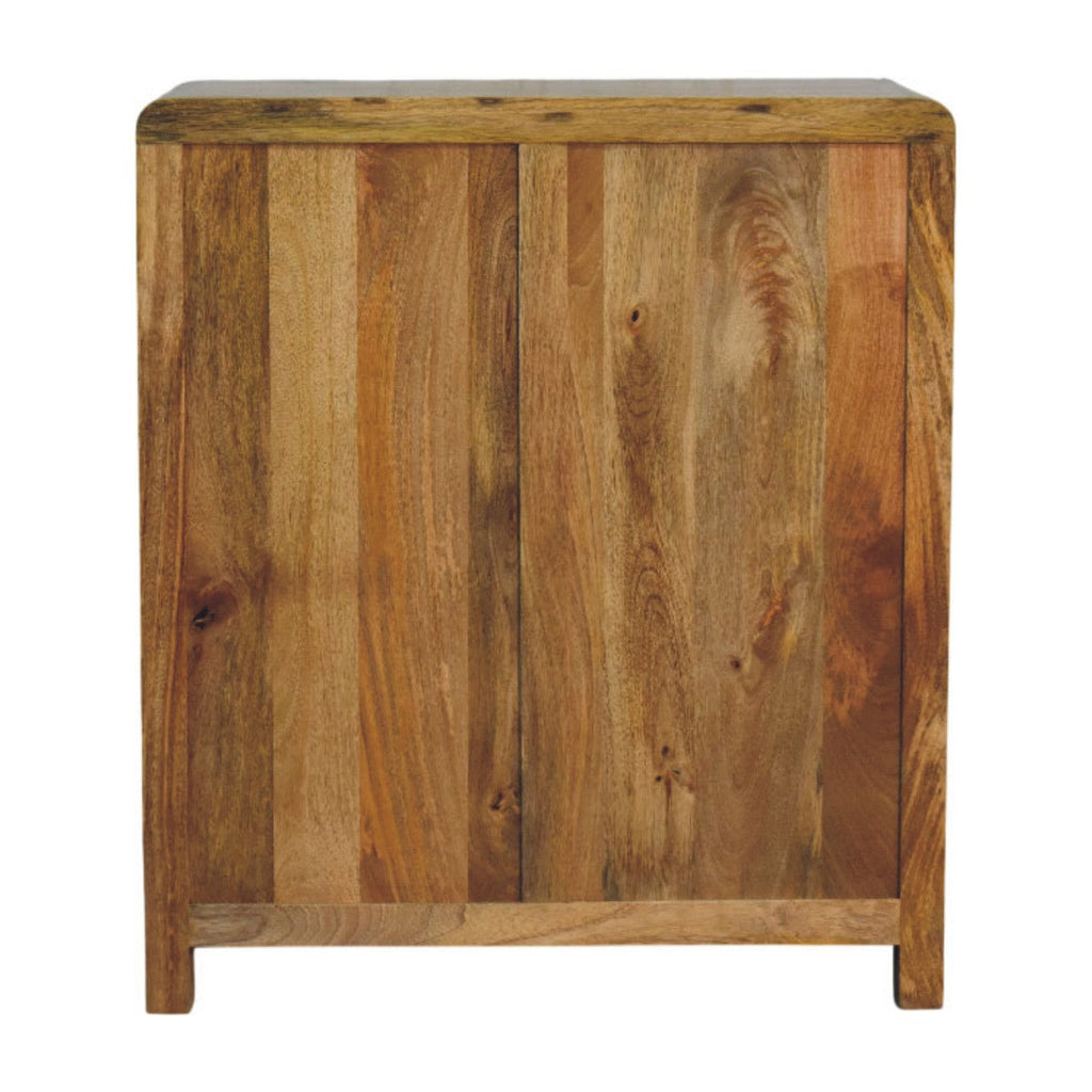 Solid Wood Three Drawer Chest with Smooth Finish - Oakish