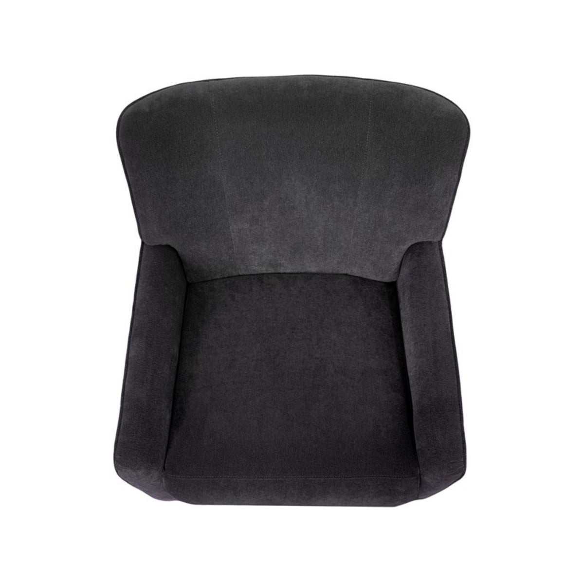 Stylish Recliner Chair with Oak Legs - Gray