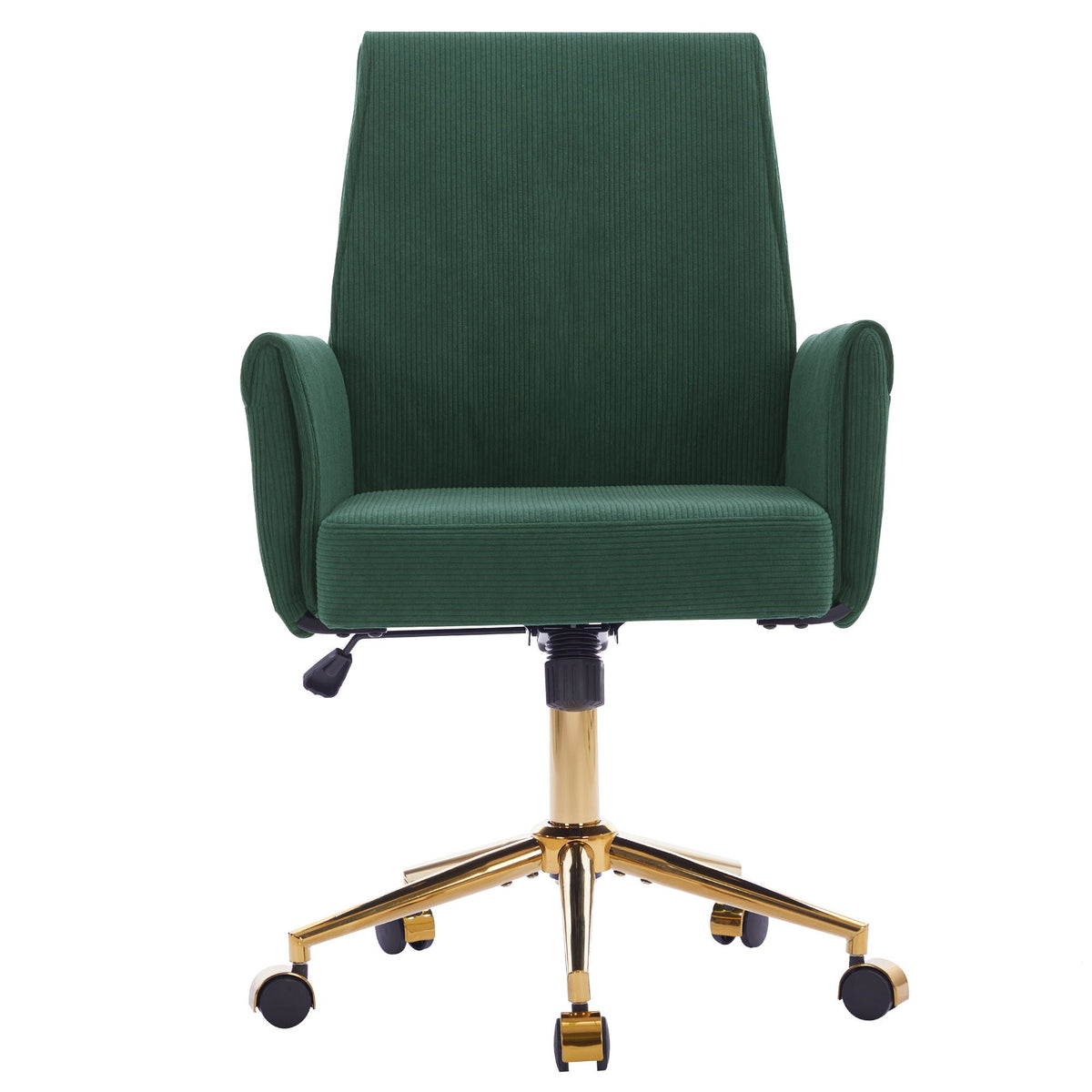 Ergonomic Mid Back Office Chair with Memory Foam Cushion - Multiple Colors