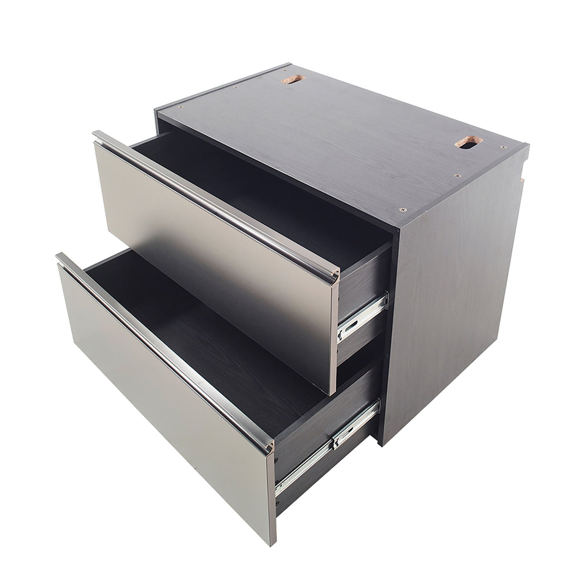 Wall Mounted Garage Cabinet with Deep Storage & Soft-Closing Drawer - Dark Gray