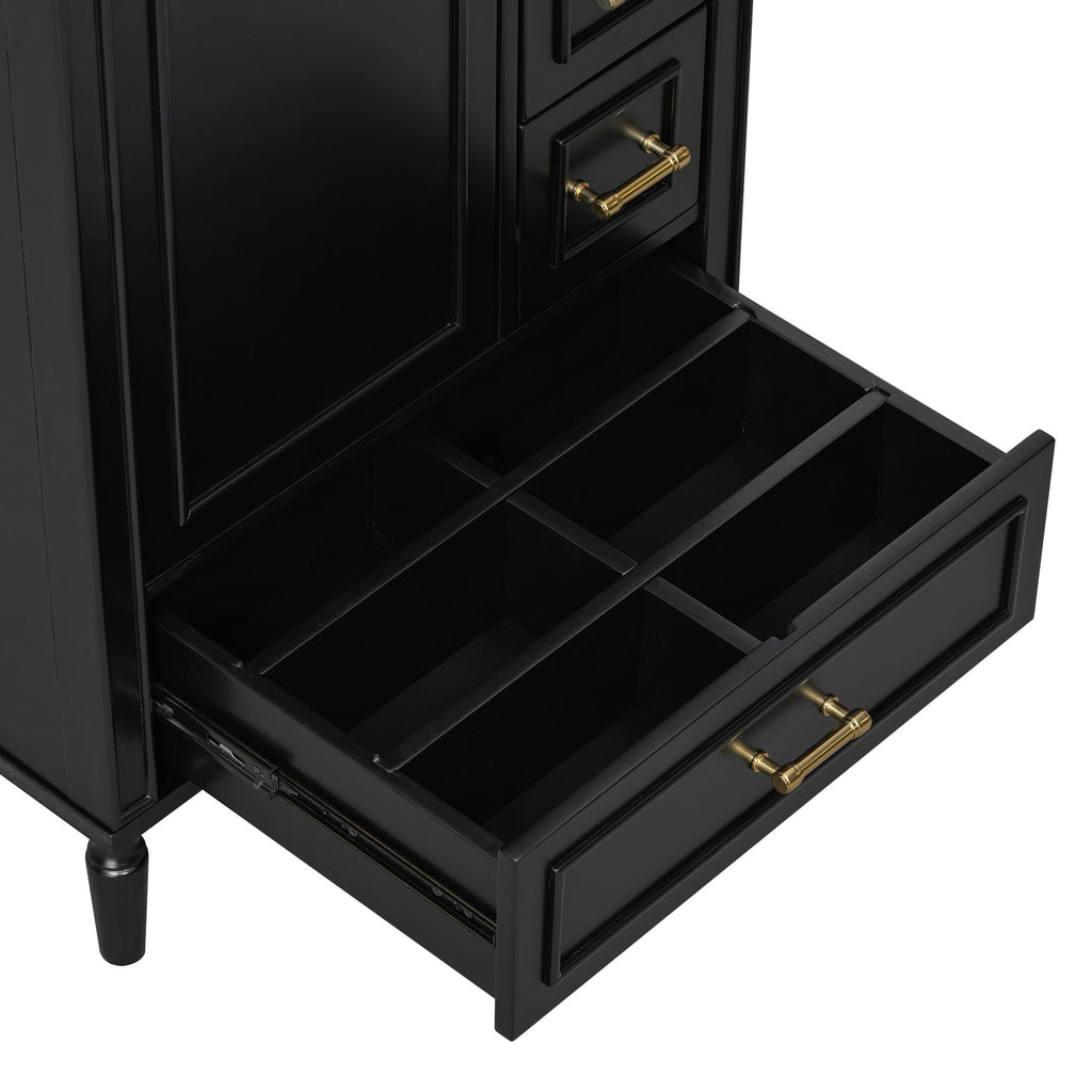 Traditional Bathroom Vanity Set with Soft Close Doors - Multiple Colors