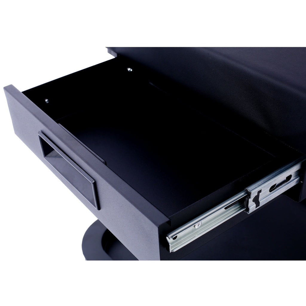 Ultimate Rolling Detailing & Utility Cart with Multiple Storage - Steel