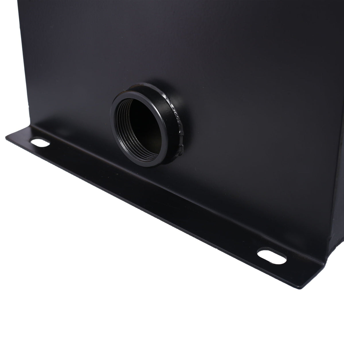 Heavy Duty Hydraulic Fluid Tank with Strainer, Gauge & Breather Cap - Black