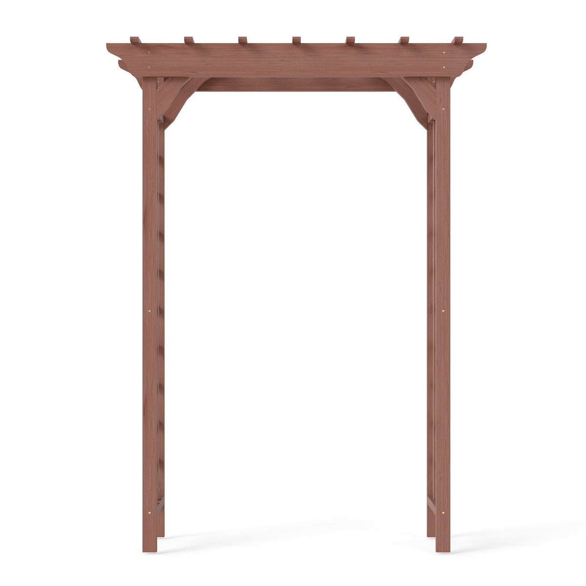 Wedding Arbor with Trellis Design - Dark Brown or Light Brown