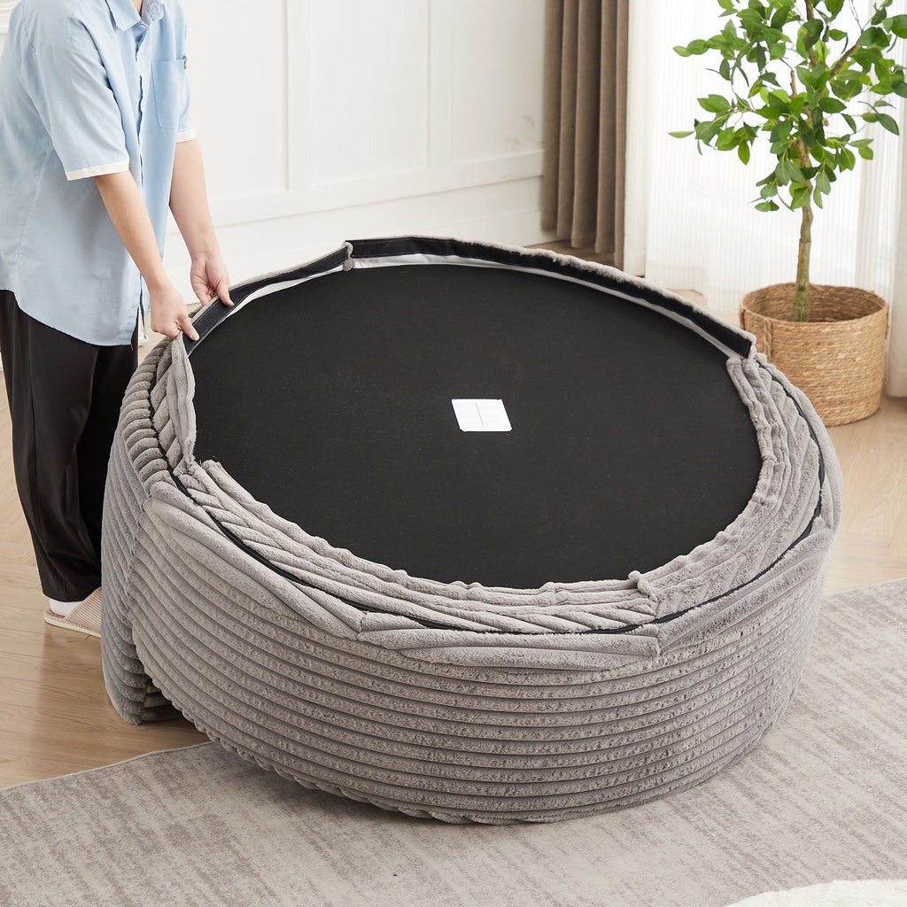 Swivel Sleeper Chair with Supportive Pillow and 360° Base - Multiple Colors