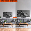 Upgrade Your 48x24 Inches 'Black Minimalist Wall Art' Canvas To 60x30 Inches