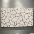 Golden Neurons Wall Art