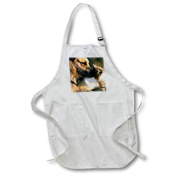 3dRose Cats - Cats and Dogs - Aprons (apr_1055)