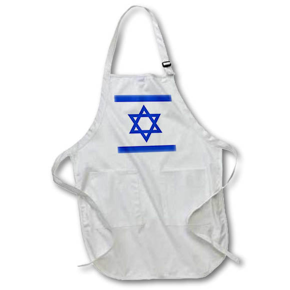 3dRose EvaDane - Country Flags - Flag of Israel - Aprons (apr_108354)