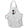 Apron - Glamour Black Girl Image Of Diamonds Monogram D Monograms