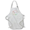 Apron - Rainbow Watercolor Baseball Softball Designs Sports