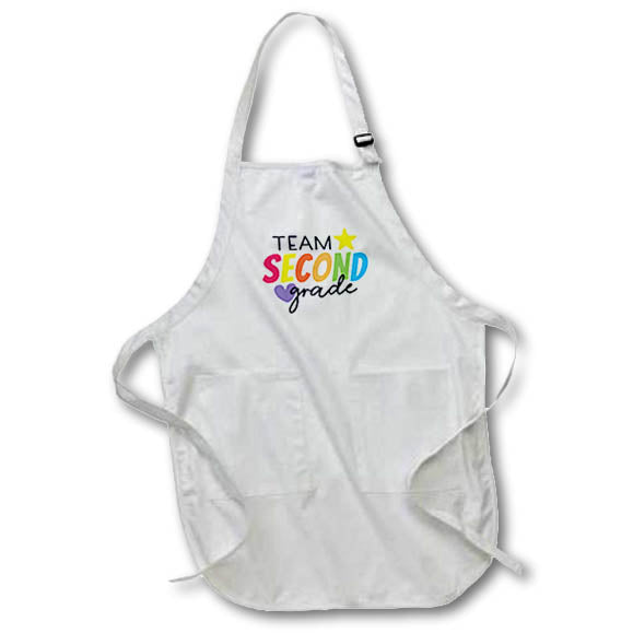Apron - Team Second Grade Designs Back to School
