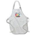 Apron - Hello SIXTH Grade Designs Back to School