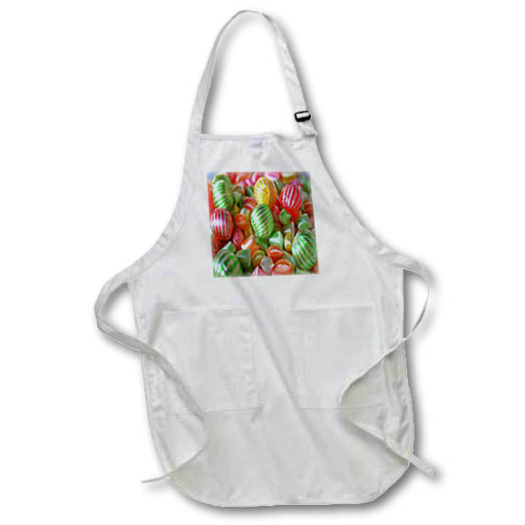 Apron - Multi-Colored Striped Candy Photograph Photography - Candy