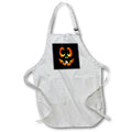Apron - Vector Image of Friendly Halloween Pumpkin Vector Art - Jack O Lantern