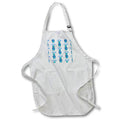 Apron - A cool blue pineapple and Aloha pattern for your Hawaii vacation. Creative Studios – Hawaii Islands Aloha