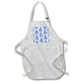 Apron - A ship anchor nautical pattern on vintage sailing chart of Florida. Creative Studios – Nautical Sailing
