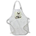 Apron - Its nap time for momma cat and her two kittens Animals - Sleepy Siamese Cats