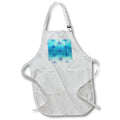 Apron - Blue compass rose nautical sailing pattern for sailors. Creative Studios – Sailing