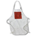 Apron - Cute Image Of Gold Gingerbread Men Pattern Patterns