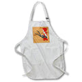 Apron - Scuba diver and dive flag on vintage Florida Keys map. Creative Studios – SCUBA Diving