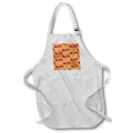 Apron - Woman SCUBA diver pattern with red and white DIVE diving flag. Creative Studios – SCUBA Diving
