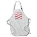 Apron - Female SCUBA diver pattern over a vintage nautical map. Creative Studios – SCUBA Diving