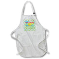 Apron - A retro Dominican Republic design on a pineapple pattern. Creative Studios – Dominican Republic