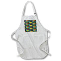 Apron - A retro Caribbean pattern for a Dominican Republic vacation. Creative Studios – Dominican Republic