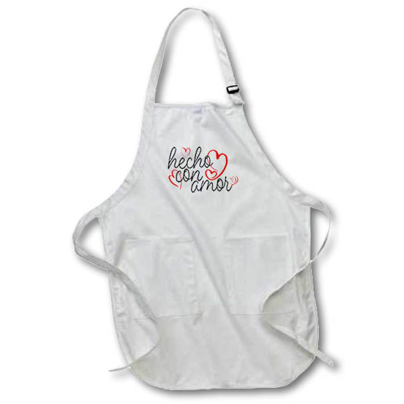 Apron - hecho con amor graphics - Latina
