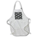 Apron - Silver Egyptian Scarab Beetle ancient hieroglyphs art pattern. Creative Studios – Egyptian Hieroglyphs