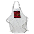 Apron - GERMAN Language Sympathy Deep Red Rose with Typography Cultural