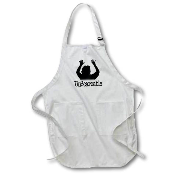 Apron - Image of Word Unscareable – Halloween