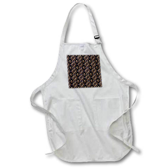 Apron - Elegant Purple Image Of Bronze Moroccan Pattern Patterns