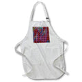 Apron - Colorful Image Of Paint Diamond Geometric Pattern Patterns