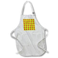 Apron - Orange, Green, Yellow, and Blue Argyle Pattern Patterns