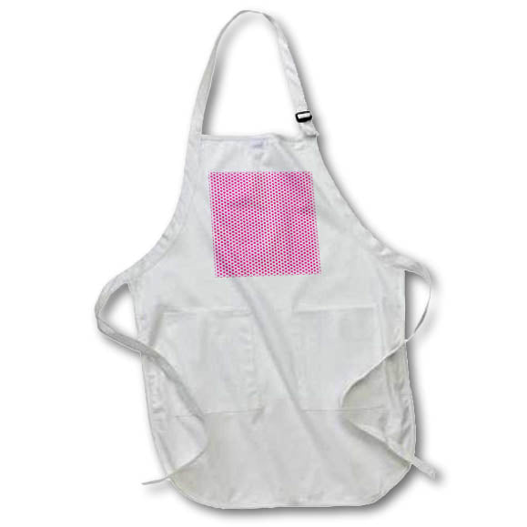Apron - Cute Little Pink Hearts Pattern Patterns