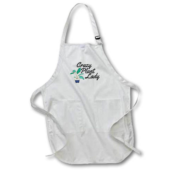 Apron - Crazy Plant Lady Funny Sayings