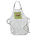 Apron - Tortoises Only Make Progress When They Stick Their Necks Out Vector Art - African Proverb