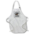 Apron - Caution My Dog Cant Hold Its Licker Vector Art - Dog Humor
