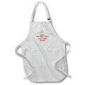 Apron - Keep Thi Sen Calm Tha Not That Badly Yorkshire Dialect Typography - Yorkshire Humor